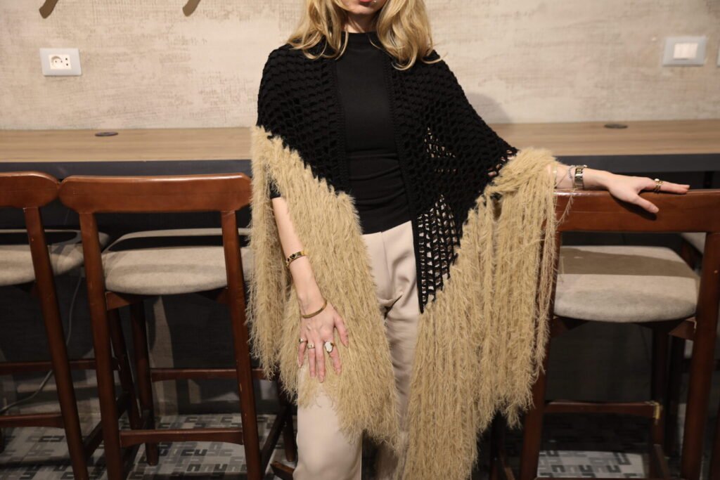 The Fluff poncho